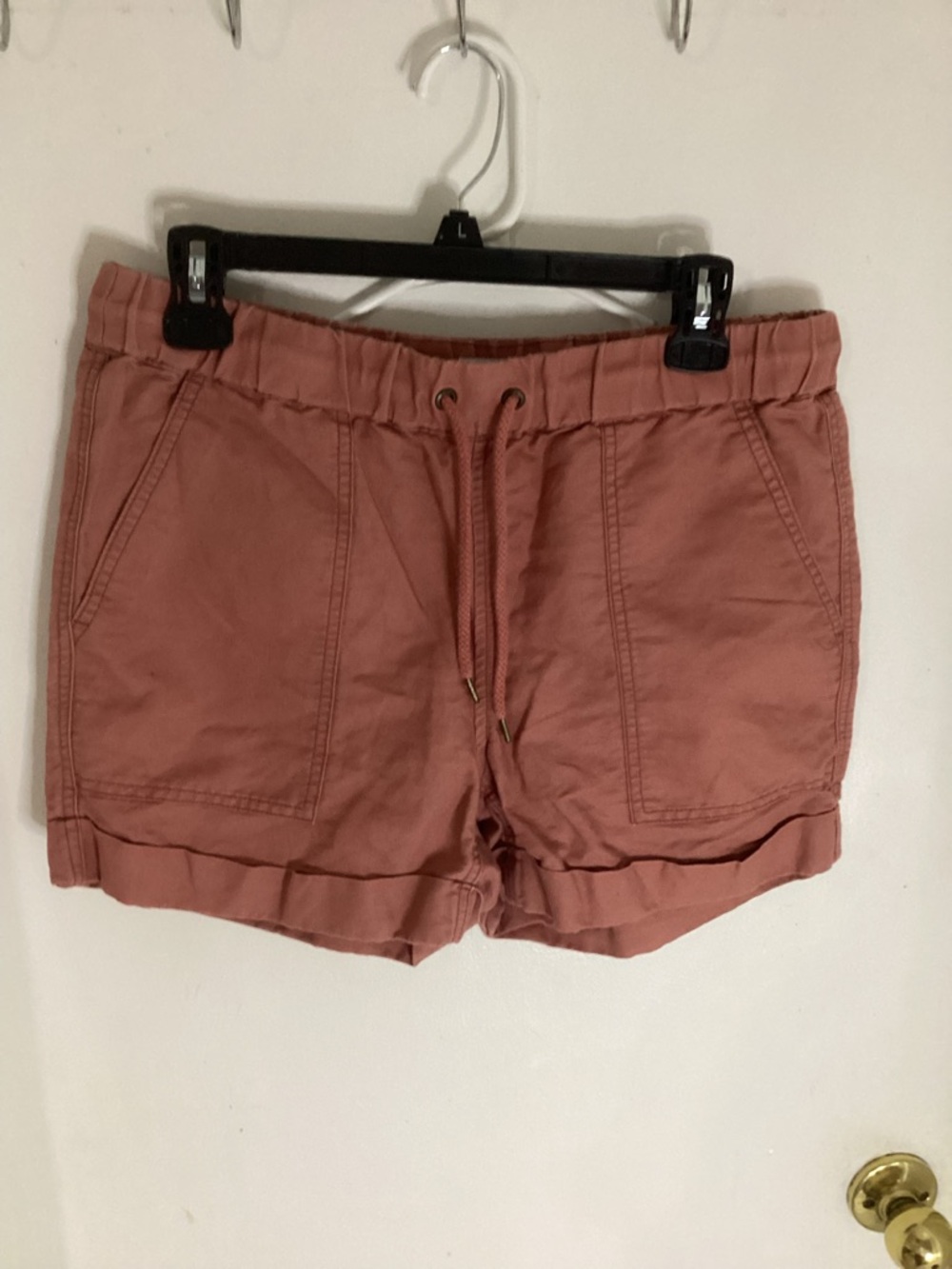 L.L. Bean Signature Casual Linen Blend Pull On Shorts Size XS